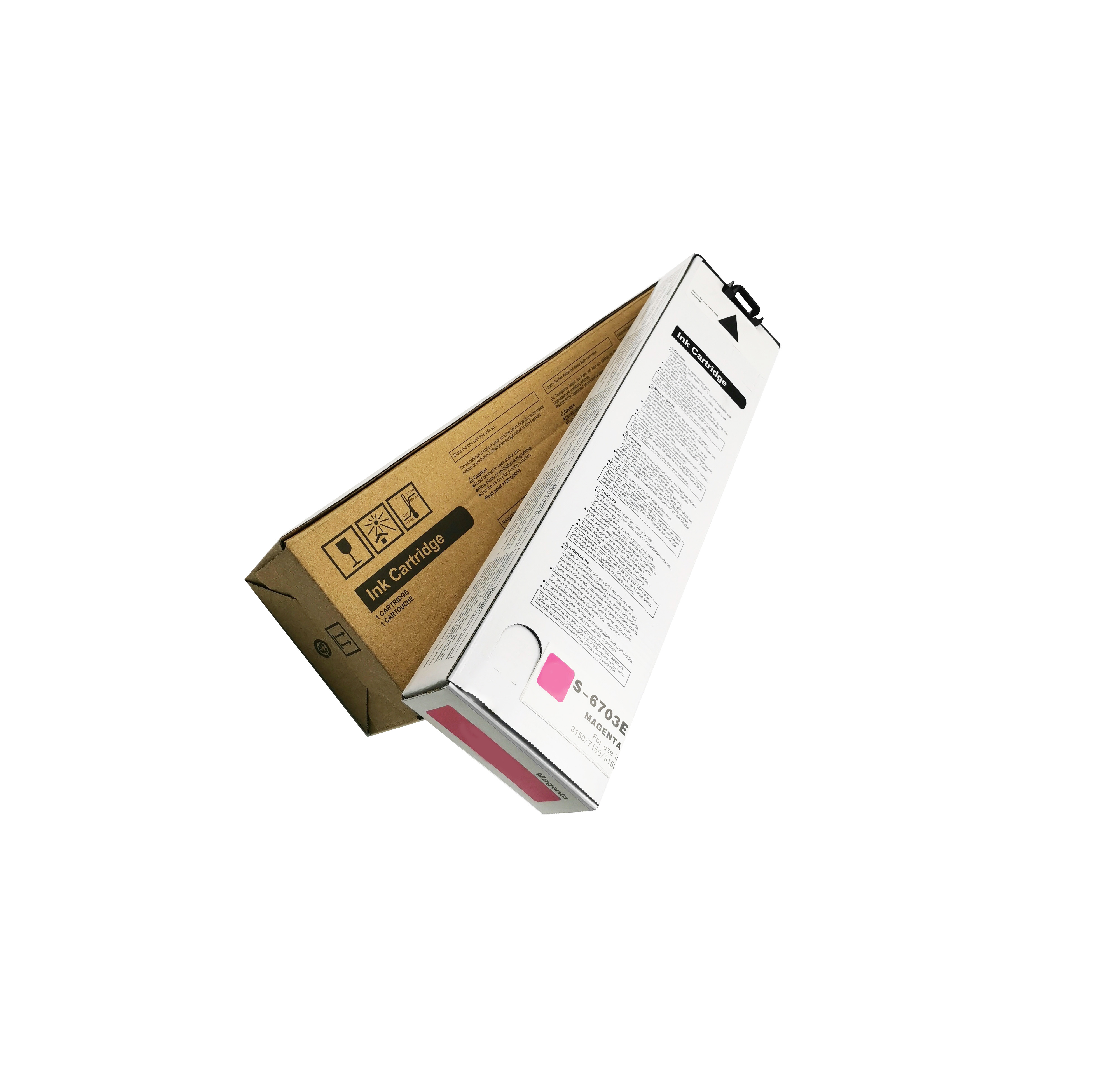 适用于riso的彩色墨盒ComColor墨盒S-6701G S-6702G S-6703G S-6704G适用于3150 7150 9150