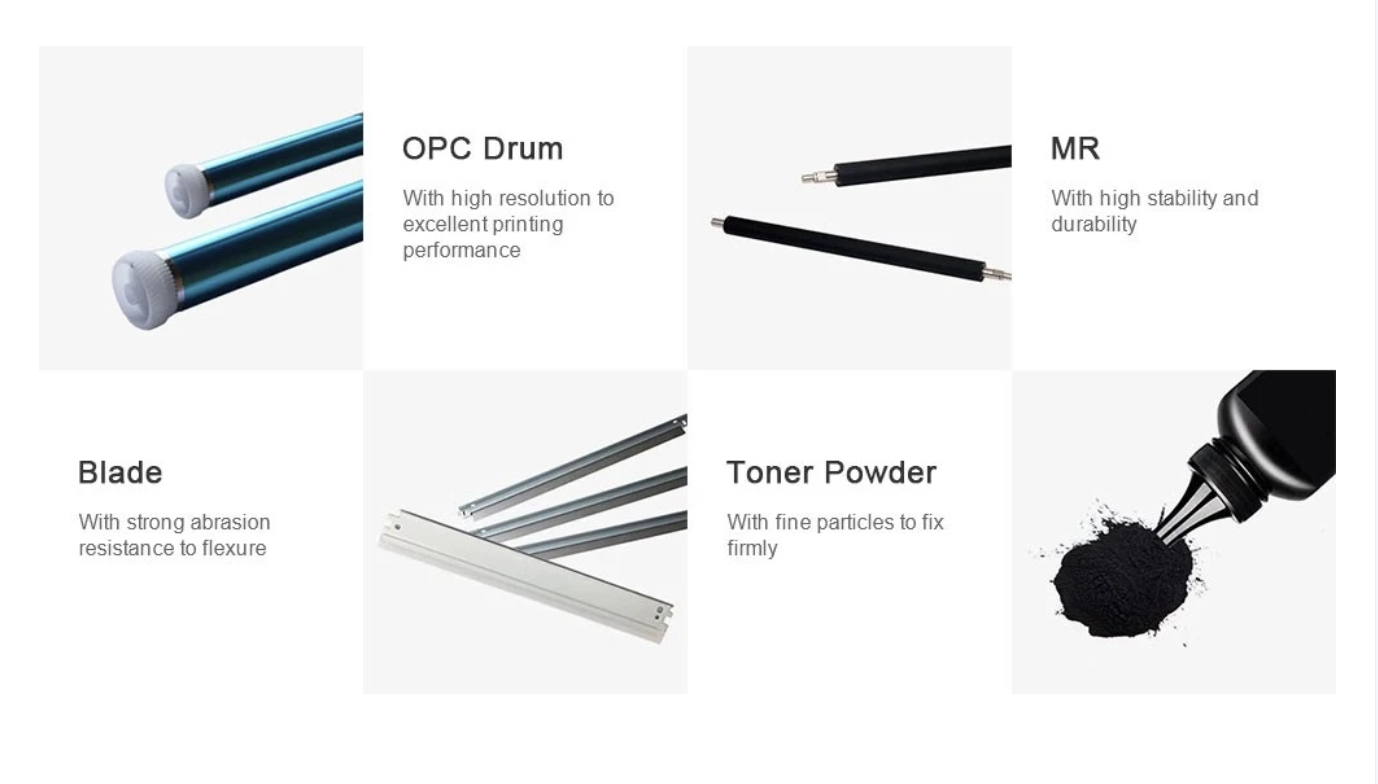 硒鼓配件搭配图