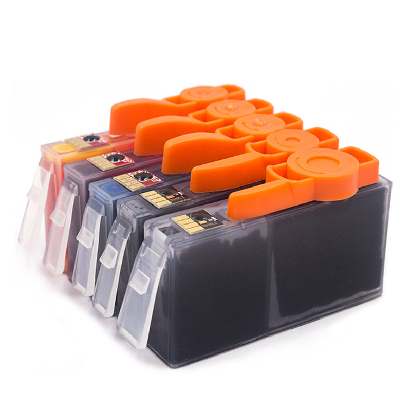 适用于HP Photosmart的564XL打印机补充墨墨盒C6300 6380 5380 6350 6375 6375 6383 D5460 5468 5440